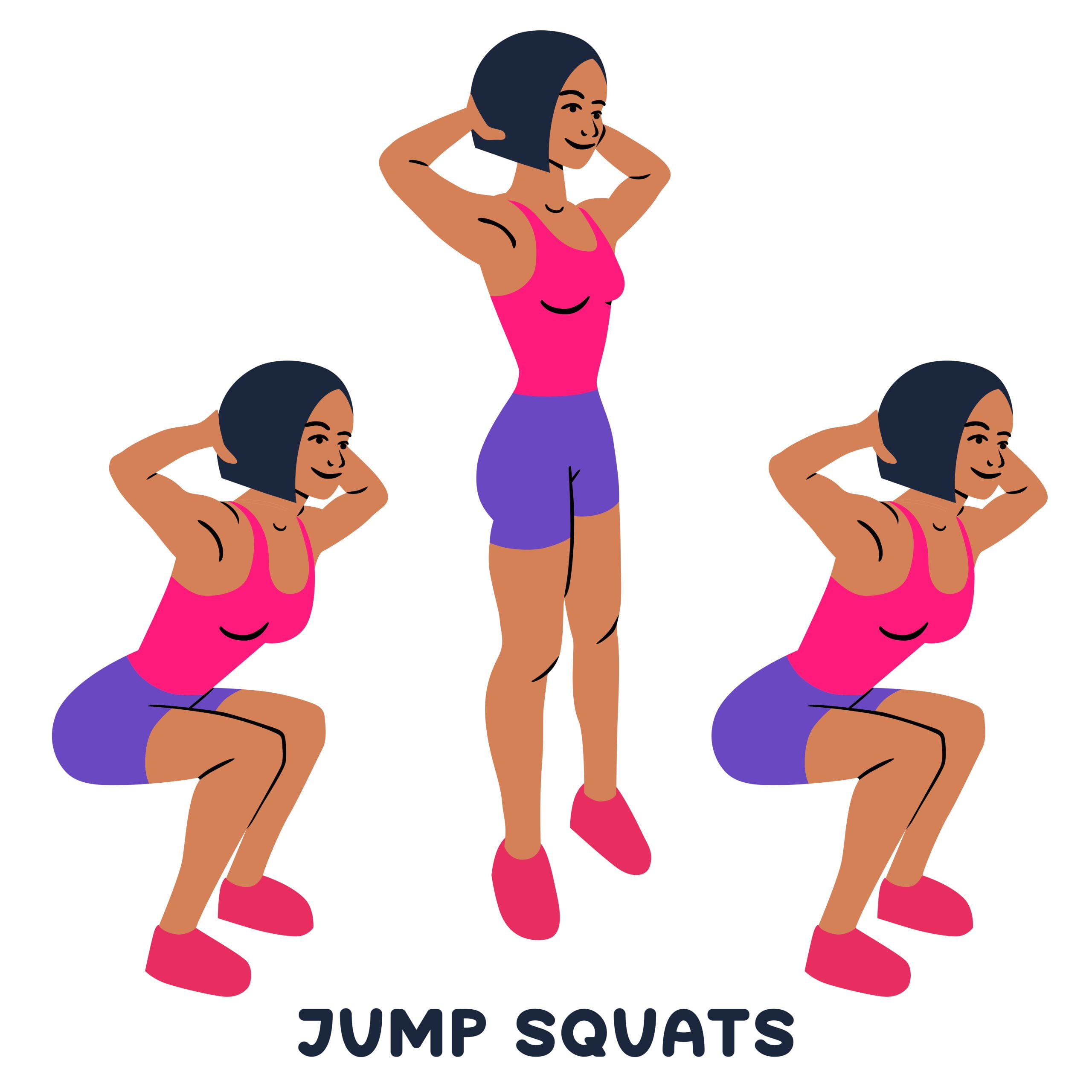 jump squats - fit trainers